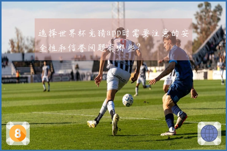 选择世界杯竞猜app时需要注意的安全性和信誉问题有哪些？